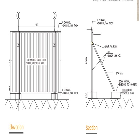 corrugated